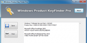 Windows Product Key Finder Pro 2.3 – ürün anahtarı ...