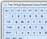 Free Virtual Keyboard screenshot