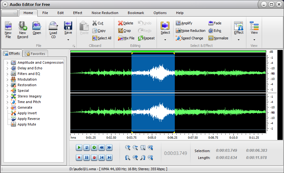 audio editor for pc windows 7 free download