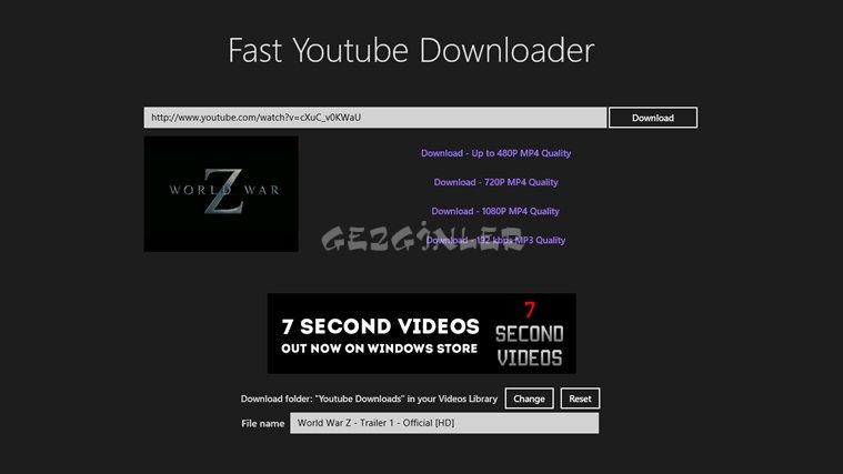 free and fast youtube downloader