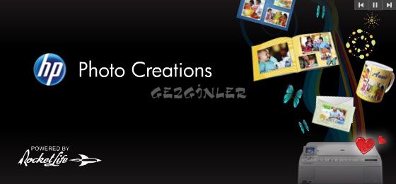 hp photo creations support
