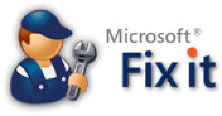 Microsoft Fix It Ekran Görüntüsü - Gezginler