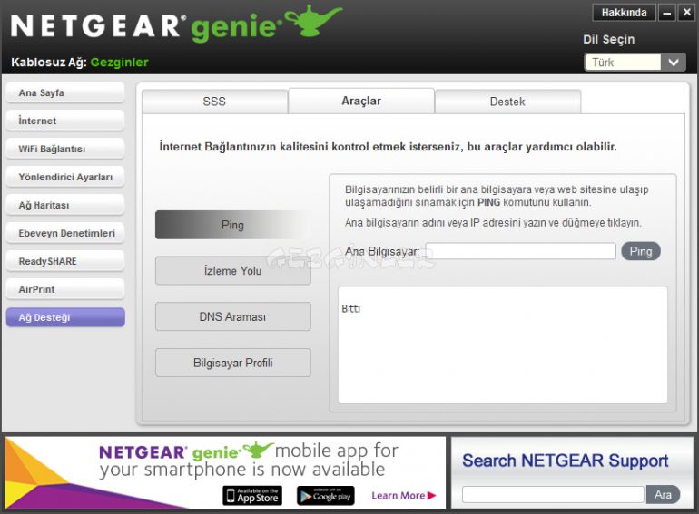 netgear genie website