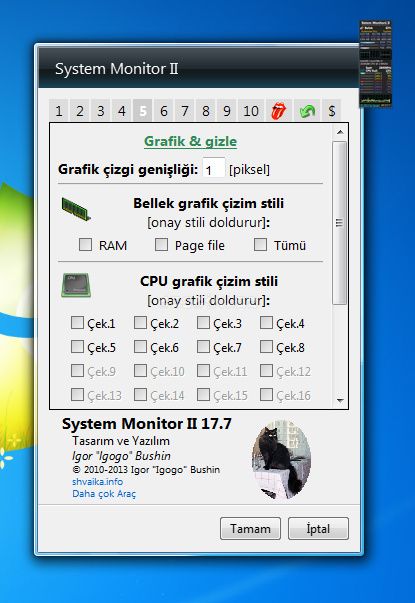system monitor ii igogo