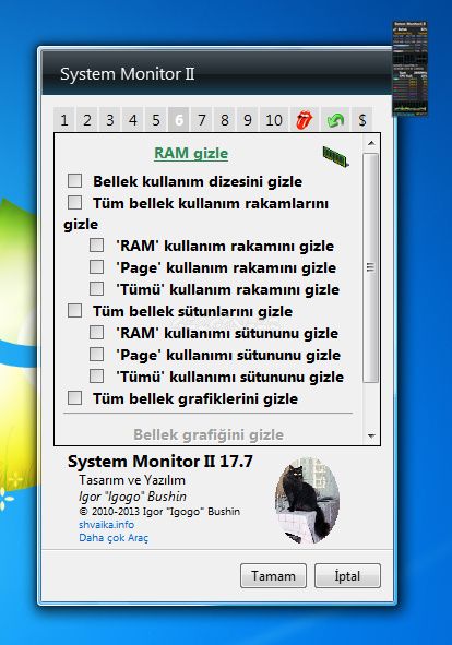 system monitor ii igogo