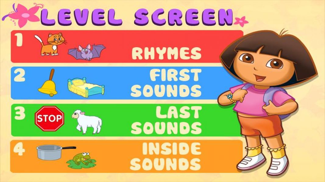 Fun 2 rhyme howard moody. Dora ABC animals. Dora lang.