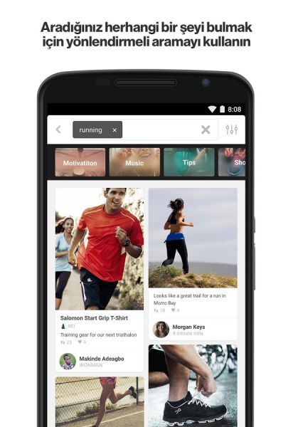 Pinterest İndir (Android) - Gezginler Mobil