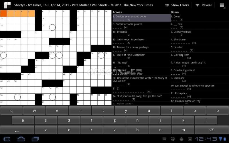 shortyz crosswords