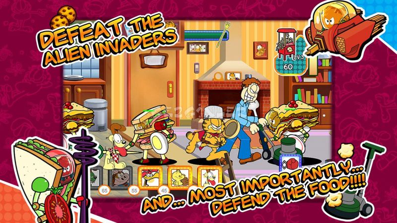 Garfield's Defense İndir (Android) - Gezginler Mobil